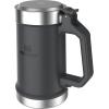 imageStanley Classic Bottle Opener Beer Stein 24 oz  Flip Up Lid and Heavy Duty Handle with Built In Bottle Opener  Insulated Stainless Steel Beer Mug  BPAFree  Black 20