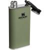 imageStanley Classic Easy Fill Wide Mouth Flask 8 oz  Leakproof Hip Flask  Hinge Connected Never Lose Cap  Insulated Stainless Steel Liquor Container  BPAFree  Wisteria ShineDried Pine