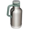 imageStanley Classic EasyPour Growler 64 oz  Keeps Beer Cold or Coffee Hot  Leakproof Steel Lined Lid and Easy to Carry Handle  Insulated Stainless Steel  BPAFree  AshStainless Steel Shale