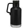 imageStanley Classic EasyPour Growler 64 oz  Keeps Beer Cold or Coffee Hot  Leakproof Steel Lined Lid and Easy to Carry Handle  Insulated Stainless Steel  BPAFree  AshMatte Black