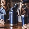 imageStanley Classic EasyPour Growler 64 oz  Keeps Beer Cold or Coffee Hot  Leakproof Steel Lined Lid and Easy to Carry Handle  Insulated Stainless Steel  BPAFree  AshNightfall