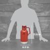 imageStanley Classic EasyPour Growler 64 oz  Keeps Beer Cold or Coffee Hot  Leakproof Steel Lined Lid and Easy to Carry Handle  Insulated Stainless Steel  BPAFree  AshCinnamon