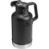 imageStanley Classic EasyPour Growler 64 oz  Keeps Beer Cold or Coffee Hot  Leakproof Steel Lined Lid and Easy to Carry Handle  Insulated Stainless Steel  BPAFree  AshBlack 20