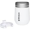 imageStanley GO Everyday Wine Tumbler 10 oz  Press Fit Drink Through Lid  Beverage Coffee and Cocktail Cup  Insulated Stainless Steel Wine Glass  BPAFree  PolarPolar