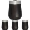 imageStanley GO Everyday Wine Tumbler 10 oz  Press Fit Drink Through Lid  Beverage Coffee and Cocktail Cup  Insulated Stainless Steel Wine Glass  BPAFree  PolarCharcoal Glow