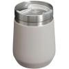 imageStanley GO Everyday Wine Tumbler 10 oz  Press Fit Drink Through Lid  Beverage Coffee and Cocktail Cup  Insulated Stainless Steel Wine Glass  BPAFree  PolarAsh 20