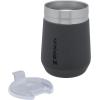 imageStanley GO Everyday Wine Tumbler 10 oz  Press Fit Drink Through Lid  Beverage Coffee and Cocktail Cup  Insulated Stainless Steel Wine Glass  BPAFree  PolarCharcoal