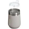 imageStanley GO Everyday Wine Tumbler 10 oz  Press Fit Drink Through Lid  Beverage Coffee and Cocktail Cup  Insulated Stainless Steel Wine Glass  BPAFree  PolarAsh 20