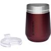 imageStanley GO Everyday Wine Tumbler 10 oz  Press Fit Drink Through Lid  Beverage Coffee and Cocktail Cup  Insulated Stainless Steel Wine Glass  BPAFree  PolarWine
