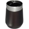imageStanley GO Everyday Wine Tumbler 10 oz  Press Fit Drink Through Lid  Beverage Coffee and Cocktail Cup  Insulated Stainless Steel Wine Glass  BPAFree  PolarCharcoal Glow
