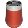 imageStanley GO Everyday Wine Tumbler 10 oz  Press Fit Drink Through Lid  Beverage Coffee and Cocktail Cup  Insulated Stainless Steel Wine Glass  BPAFree  PolarCinnamon Glow