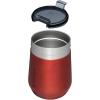 imageStanley GO Everyday Wine Tumbler 10 oz  Press Fit Drink Through Lid  Beverage Coffee and Cocktail Cup  Insulated Stainless Steel Wine Glass  BPAFree  PolarCinnamon Glow