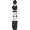 imageStanley Happy Hour Cocktail Shaker Set 20 oz  Bartender Kit for Camping and Travel  Cocktail Drink Mixing Set with 2 Cups  Insulated Stainless Steel  BPAFree  Black 20Matte Black