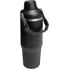 imageStanley IceFlow 20 Fast Flow Tumbler with Handle 30 oz  Twist On Angled Spout Lid  Leakproof Water Bottle  Insulated Stainless Steel  BPAFree  MeadowBlack 20