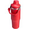 imageStanley IceFlow 20 Fast Flow Tumbler with Handle 30 oz  Twist On Angled Spout Lid  Leakproof Water Bottle  Insulated Stainless Steel  BPAFree  MeadowChili Red