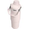 imageStanley IceFlow 20 Fast Flow Tumbler with Handle 30 oz  Twist On Angled Spout Lid  Leakproof Water Bottle  Insulated Stainless Steel  BPAFree  MeadowRose Quartz