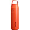 imageStanley IceFlow Cap and Carry Water Bottle  Wide Mouth Twist Lid  Lightweight ampamp Leakproof for Travel ampamp Sports  Insulated Stainless Steel  BPAFreeTigerlily Plum