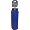 imageStanley IceFlow Cap and Carry Water Bottle  Wide Mouth Twist Lid  Lightweight ampamp Leakproof for Travel ampamp Sports  Insulated Stainless Steel  BPAFreeLapis Glimmer