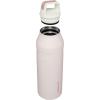 imageStanley IceFlow Cap and Carry Water Bottle  Wide Mouth Twist Lid  Lightweight ampamp Leakproof for Travel ampamp Sports  Insulated Stainless Steel  BPAFreeRose Quartz Glimmer