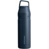 imageStanley IceFlow Cap and Carry Water Bottle  Wide Mouth Twist Lid  Lightweight ampamp Leakproof for Travel ampamp Sports  Insulated Stainless Steel  BPAFreeNavy