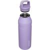imageStanley IceFlow Cap and Carry Water Bottle  Wide Mouth Twist Lid  Lightweight ampamp Leakproof for Travel ampamp Sports  Insulated Stainless Steel  BPAFreeLavender
