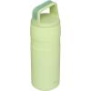 imageStanley IceFlow Cap and Carry Water Bottle  Wide Mouth Twist Lid  Lightweight ampamp Leakproof for Travel ampamp Sports  Insulated Stainless Steel  BPAFreeCitron
