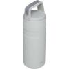 imageStanley IceFlow Cap and Carry Water Bottle  Wide Mouth Twist Lid  Lightweight ampamp Leakproof for Travel ampamp Sports  Insulated Stainless Steel  BPAFreeFog Glimmer
