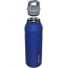 imageStanley IceFlow Cap and Carry Water Bottle  Wide Mouth Twist Lid  Lightweight ampamp Leakproof for Travel ampamp Sports  Insulated Stainless Steel  BPAFreeLapis Glimmer