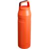 imageStanley IceFlow Cap and Carry Water Bottle  Wide Mouth Twist Lid  Lightweight ampamp Leakproof for Travel ampamp Sports  Insulated Stainless Steel  BPAFreeTigerlily Plum