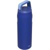 imageStanley IceFlow Cap and Carry Water Bottle  Wide Mouth Twist Lid  Lightweight ampamp Leakproof for Travel ampamp Sports  Insulated Stainless Steel  BPAFreeLapis