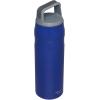 imageStanley IceFlow Cap and Carry Water Bottle  Wide Mouth Twist Lid  Lightweight ampamp Leakproof for Travel ampamp Sports  Insulated Stainless Steel  BPAFreeLapis Glimmer