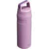 imageStanley IceFlow Cap and Carry Water Bottle  Wide Mouth Twist Lid  Lightweight ampamp Leakproof for Travel ampamp Sports  Insulated Stainless Steel  BPAFreeLilac