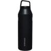 imageStanley IceFlow Cap and Carry Water Bottle  Wide Mouth Twist Lid  Lightweight ampamp Leakproof for Travel ampamp Sports  Insulated Stainless Steel  BPAFreeBlack Glimmer