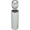 imageStanley IceFlow Cap and Carry Water Bottle  Wide Mouth Twist Lid  Lightweight ampamp Leakproof for Travel ampamp Sports  Insulated Stainless Steel  BPAFreeFog Glimmer