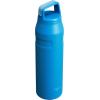 imageStanley IceFlow Cap and Carry Water Bottle  Wide Mouth Twist Lid  Lightweight ampamp Leakproof for Travel ampamp Sports  Insulated Stainless Steel  BPAFreeAzure