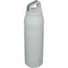 imageStanley IceFlow Cap and Carry Water Bottle  Wide Mouth Twist Lid  Lightweight ampamp Leakproof for Travel ampamp Sports  Insulated Stainless Steel  BPAFreeFog Glimmer