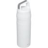 imageStanley IceFlow Cap and Carry Water Bottle  Wide Mouth Twist Lid  Lightweight ampamp Leakproof for Travel ampamp Sports  Insulated Stainless Steel  BPAFreePolar