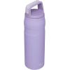 imageStanley IceFlow Cap and Carry Water Bottle  Wide Mouth Twist Lid  Lightweight ampamp Leakproof for Travel ampamp Sports  Insulated Stainless Steel  BPAFreeLavender
