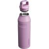 imageStanley IceFlow Cap and Carry Water Bottle  Wide Mouth Twist Lid  Lightweight ampamp Leakproof for Travel ampamp Sports  Insulated Stainless Steel  BPAFreeLilac