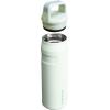 imageStanley IceFlow Cap and Carry Water Bottle  Wide Mouth Twist Lid  Lightweight ampamp Leakproof for Travel ampamp Sports  Insulated Stainless Steel  BPAFreeMist