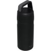 imageStanley IceFlow Cap and Carry Water Bottle  Wide Mouth Twist Lid  Lightweight ampamp Leakproof for Travel ampamp Sports  Insulated Stainless Steel  BPAFreeBlack