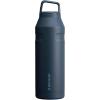 imageStanley IceFlow Cap and Carry Water Bottle  Wide Mouth Twist Lid  Lightweight ampamp Leakproof for Travel ampamp Sports  Insulated Stainless Steel  BPAFreeNavy