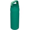 imageStanley IceFlow Cap and Carry Water Bottle  Wide Mouth Twist Lid  Lightweight ampamp Leakproof for Travel ampamp Sports  Insulated Stainless Steel  BPAFreeAlpine