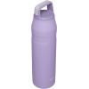 imageStanley IceFlow Cap and Carry Water Bottle  Wide Mouth Twist Lid  Lightweight ampamp Leakproof for Travel ampamp Sports  Insulated Stainless Steel  BPAFreeLavender