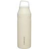 imageStanley IceFlow Cap and Carry Water Bottle  Wide Mouth Twist Lid  Lightweight ampamp Leakproof for Travel ampamp Sports  Insulated Stainless Steel  BPAFreeCream Glimmer