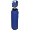 imageStanley IceFlow Cap and Carry Water Bottle  Wide Mouth Twist Lid  Lightweight ampamp Leakproof for Travel ampamp Sports  Insulated Stainless Steel  BPAFreeLapis