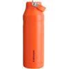 imageStanley IceFlow Flip Straw 20 Water Bottle 24 oz  BuiltIn Straw for Travel and Sports  Lightweight and Leak Resistant  Insulated Stainless Steel  BPAFree  Strawberry CreamTigerlily Plum