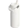 imageStanley IceFlow Flip Straw 20 Water Bottle 24 oz  BuiltIn Straw for Travel and Sports  Lightweight and Leak Resistant  Insulated Stainless Steel  BPAFree  Strawberry CreamFrost