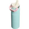imageStanley IceFlow Flip Straw 20 Water Bottle 24 oz  BuiltIn Straw for Travel and Sports  Lightweight and Leak Resistant  Insulated Stainless Steel  BPAFree  Strawberry CreamPoolside