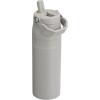 imageStanley IceFlow Flip Straw 20 Water Bottle 24 oz  BuiltIn Straw for Travel and Sports  Lightweight and Leak Resistant  Insulated Stainless Steel  BPAFree  Strawberry CreamAsh